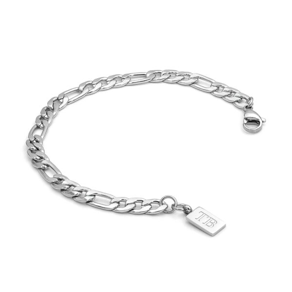 pulseira para homem da marca portuguesa twobrothers - pulseira masculina em aço inoxidável - pulseira norwalk