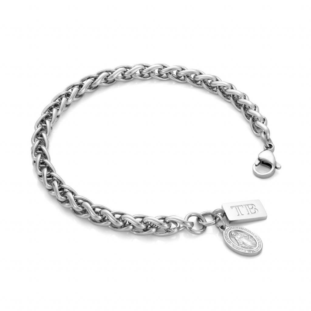 Pulseira para Homem em Aço Inoxidável da marca portuguesa Twobrothers. Pulseira Kentucky