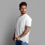 T-Shirt para Homem em Algodão Premium Loose Fit - Twobrothers Walker loose Fit - Lado