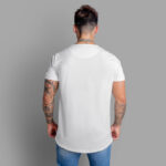 T-Shirt para Homem em Algodão Premium Regular Fit - Twobrothers Bastard - Costas