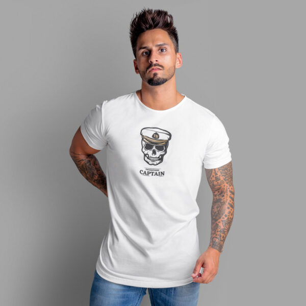 T-Shirt para Homem em Algodão Premium Regular Fit - Twobrothers Bastard - Frente