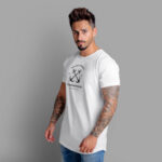 T-Shirt para Homem em Algodão Premium Regular Fit - Twobrothers Fillmore - Lado